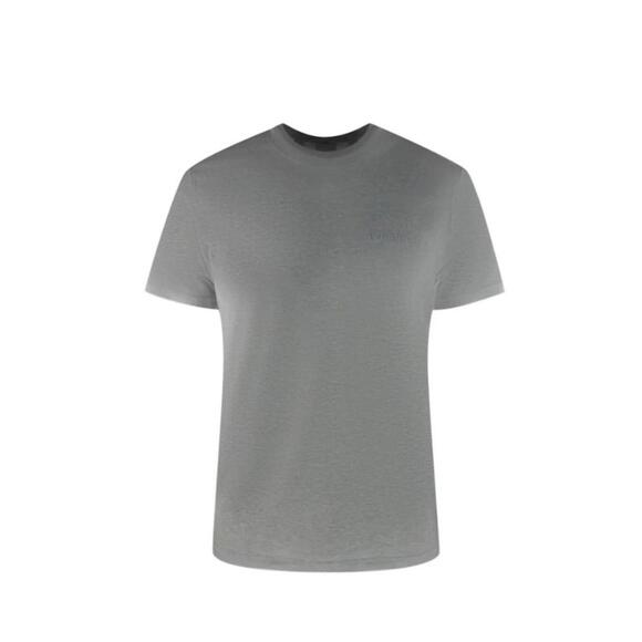 BNWT Burberry Men's' Jenson' Crew Neck Logo T-Shirt Pale Grey Size Large $410